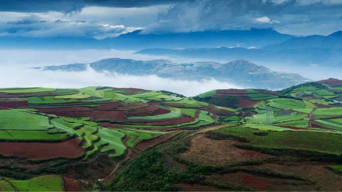 dongchuan red land