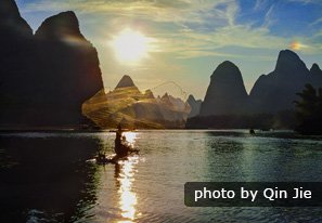Fishing on the Li River