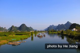Yangshuo Bambu Rafting