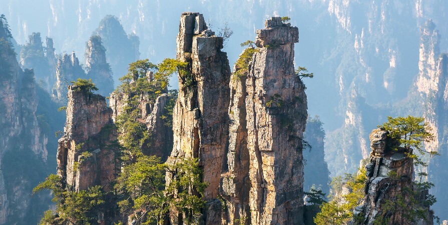 zhangjiajie Monte tianzi