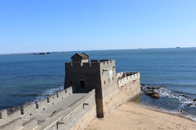 Muraglia cinese mare