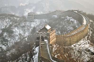 Grande Muraglia in inverno