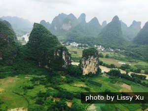 Yangshuo helicopter tour
