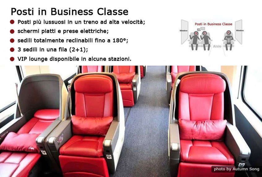 sedile di business classe