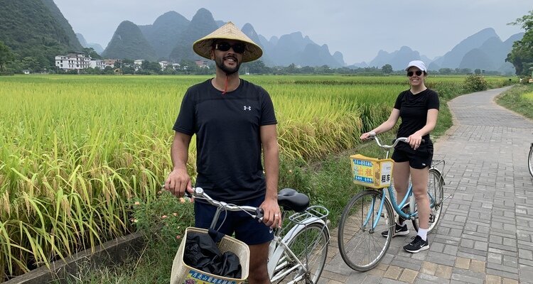 Escursione in Bicicletta nella Campagna di Yangshuo