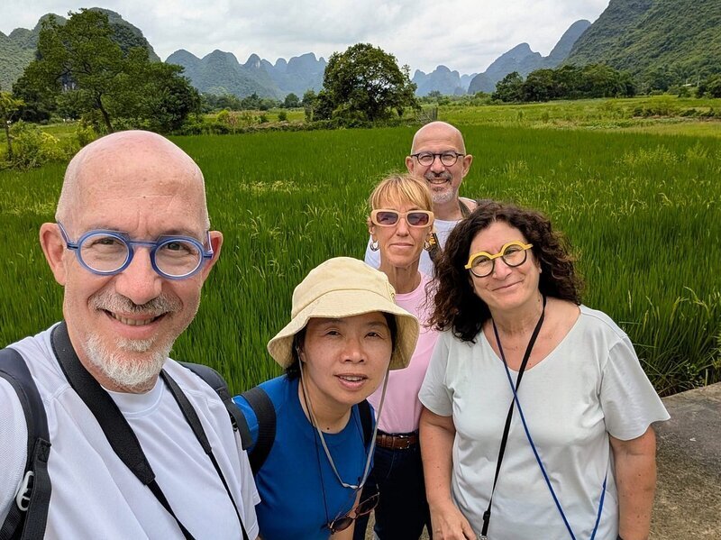 passeggiata nella campagna di Yangshuo